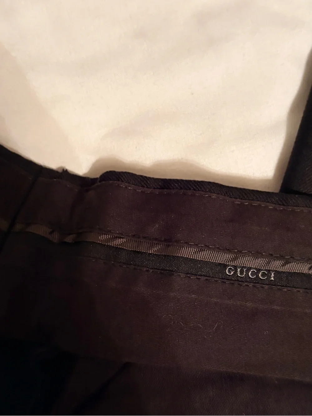 Gucci men’s suit pants